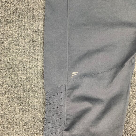 Fabletics Leggings Womens L Large Slate Cropped Stretch Pull On Athletic Stretch - Picture 6 of 8
